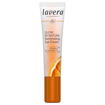 Озаряващ околоочен крем Glow by Nature lavera NATURKOSMETIK
