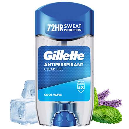 Antitranspirant Deostick Clear Gel Cool Wave Gillette