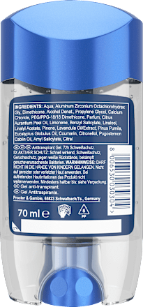 Antitranspirant Deostick Clear Gel Cool Wave Gillette