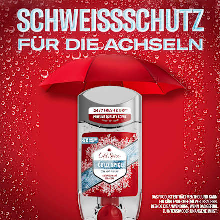 Antitranspirant Deostick Cold Spice Clear Gel  Old Spice
