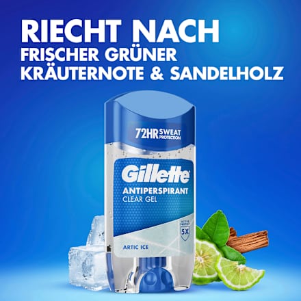 Antitranspirant Deostick Clear Gel Arctic Ice Gillette