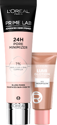 Make-up Set Primer Pore Minimizer & Mini Lumi Glotion 903 L'ORÉAL PARiS