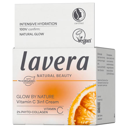Крем за лице Glow by Nature Vitamin C 3в1 lavera NATURKOSMETIK