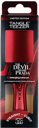 Mini kifésülő hajkefe Devil wears Prada, piros Tangle Teezer