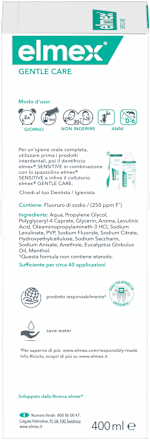 Collutorio GENTLE CARE sensitive elmex