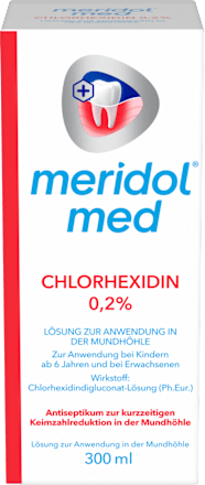 meridol med Chlorhexidin 0.2% Spülung meridol