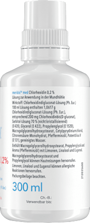 meridol med Chlorhexidin 0.2% Spülung meridol