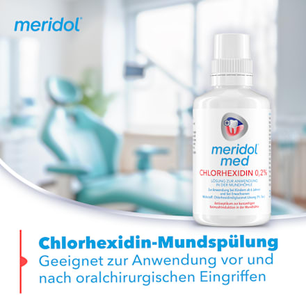 meridol med Chlorhexidin 0.2% Spülung meridol
