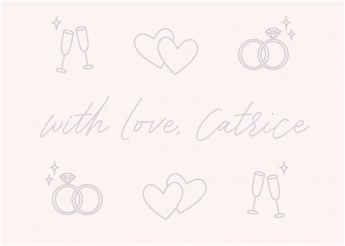 Brides & Besties Matirajući papir - C01 Love Letters CATRICE