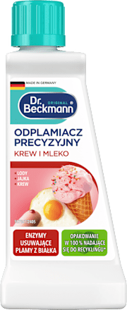 Odplamiacz precyzyjny Krew i Mleko  Dr. Beckmann