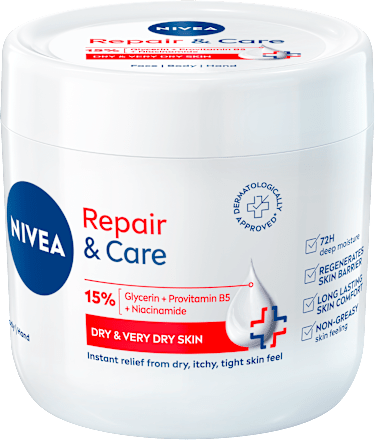 Крем за суха кожа Repair & Care NIVEA