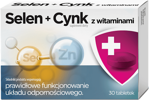 Suplement diety wspomagający odporność Selen + Cynk AFLOFARM