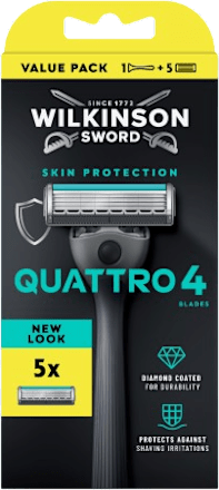 Férfi borotva készülék, 5 db borotvabetéttel WILKINSON SWORD