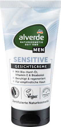 Gesichtscreme Sensitive alverde MEN