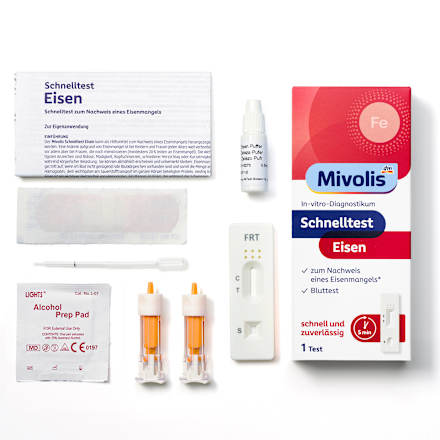 Schnelltest Eisen, 1 Anwendung Mivolis