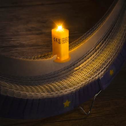 LED Laternenlicht, warmweiß Dekorieren & Einrichten