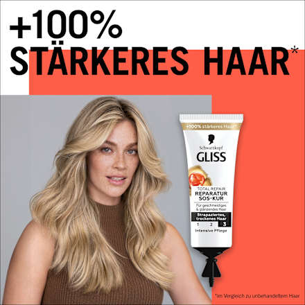 Haarkur SOS Total Repair Schwarzkopf GLISS