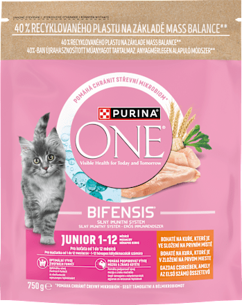 Bifensis Junior granule pro koťata kuře PURINA ONE