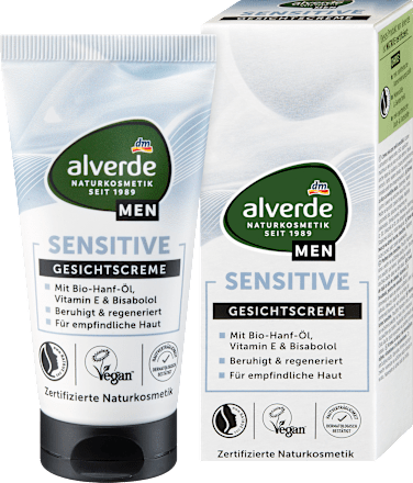 Crema viso SENSITIVE alverde MEN