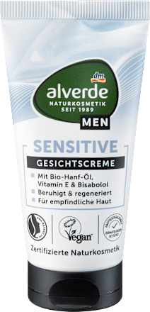 Crema viso SENSITIVE alverde MEN