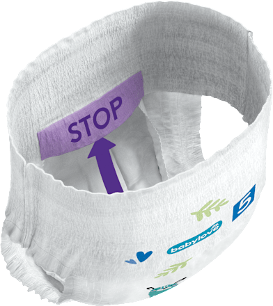 Plenkové kalhotky Premium 5 junior babylove