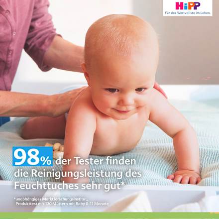 Feuchttücher Soft & Pur 18x48 St.  HiPP Babysanft