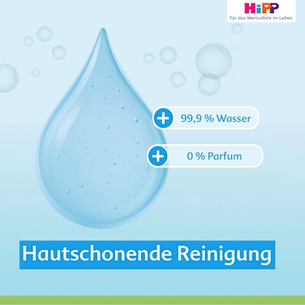 Feuchttücher Soft & Pur 18x48 St.  HiPP Babysanft