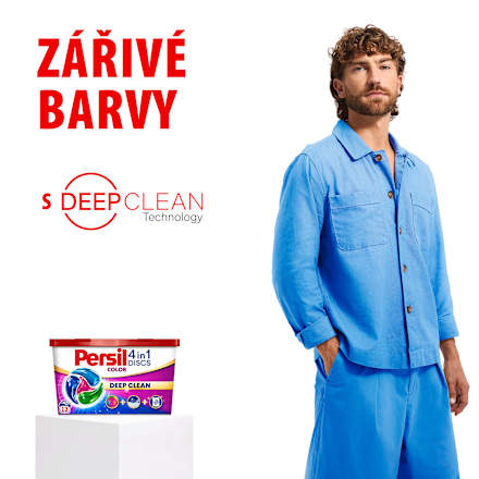 prací kapsle Discs 4in1 Deep Clean Color Persil