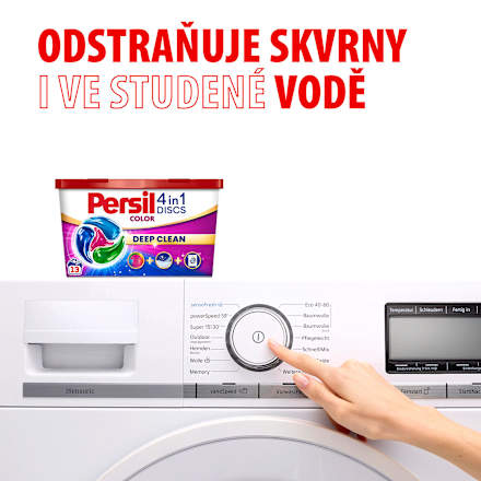 prací kapsle Discs 4in1 Deep Clean Color Persil