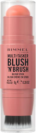 Kremno rdečilo v stiku Blush'N'Brush, 100 Cotton Candy RIMMEL LONDON