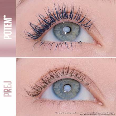 Maskara Lash Sensational Sky High Navy Blue MAYBELLINE NEW YORK