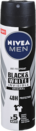 Dezodorant Black & white invisible  NIVEA MEN