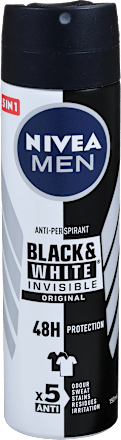 Dezodorant Black & white invisible  NIVEA MEN