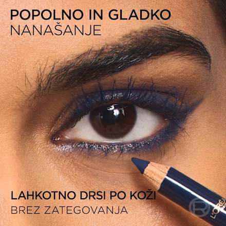 Črtalo za oči Haute Couleur Khol, 130 Bleu Suede L'ORÉAL PARiS