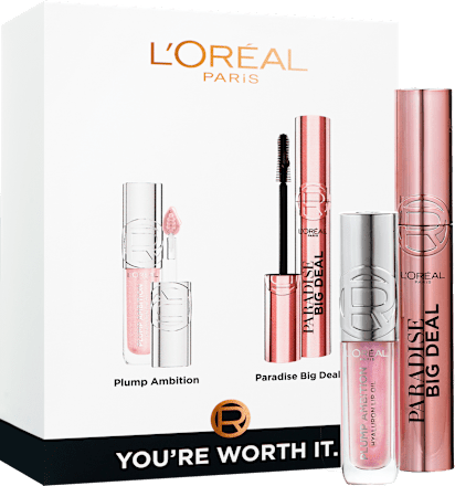 Darčekové balenie Plump Ambition + Paradise Big Deal L'ORÉAL PARiS
