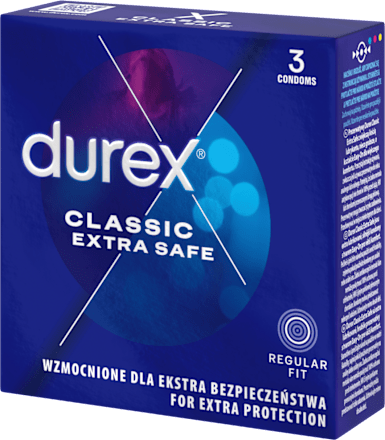 Prezerwatywy lateksowe Extra Safe Durex