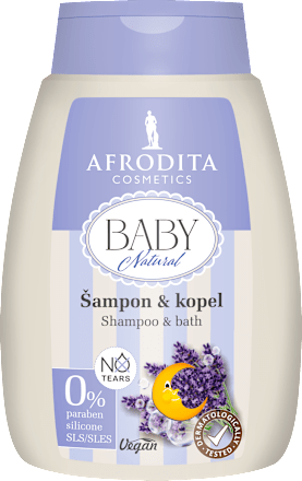 Šampon in kopel Baby Natural AFRODITA