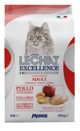 Adult suha hrana za mačke, piščanec LECHAT EXCELLENCE