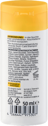 Shampoo Nutri-Care, Reisegröße alverde NATURKOSMETIK