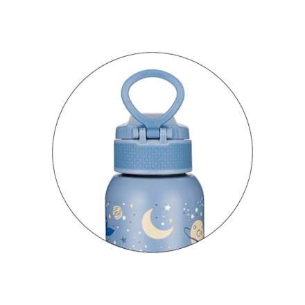 lahev nerezová termo se slámkou 350 ml Whale Song Petite&Mars