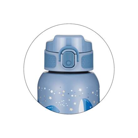 lahev nerezová termo se slámkou 350 ml Whale Song Petite&Mars