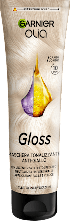 Maschera tonalizzante Gloss anti-giallo Scandi Blonde GARNIER olia
