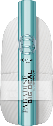 Mascara Paradise Big Deal Waterproof Black & Eisroller L'ORÉAL PARiS