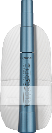 Mascara Telescopic Waterproof Black & Eisroller L'ORÉAL PARiS