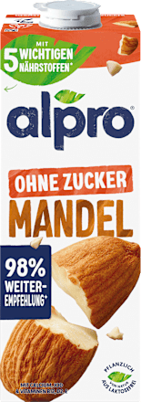Mandeldrink geröstet ohne Zucker alpro