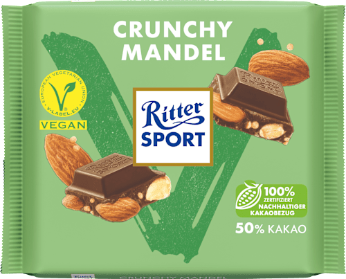 Schokolade Crunchy Mandel Ritter SPORT