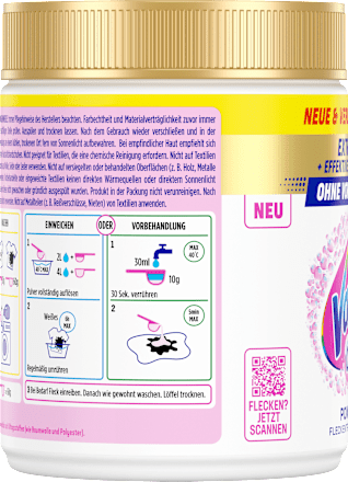 Fleckenentferner Pulver Powerweiß Vanish Oxi Action