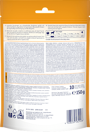 Hunde Kausnack Dental Chews mit Huhn & Rind Vitakraft