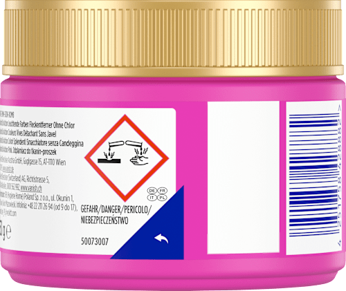 Fleckenentferner Pulver Oxi Action Pink Vanish