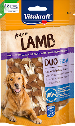 Hundeleckerli pure Lamb Duo Fish Vitakraft